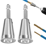 2PCS Wire Twister Tool For Drill, Nut Electrical Power Drill... New. Price: $13.11.