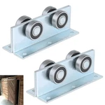 Bijun Wheel Trolley Assembly Roller Strut Channel C40, Silver 2 Packs New. Price: $42.99.