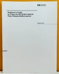 Hp Agilent 5091-5789L 1993 8146A Optical Time Domain Reflectometer Manual. Used. Price: $29.99.