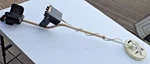 Used Fisher M-scope 1265-X Metal Detector (untested) Needs Battery Case Lot #1. Price: $175.00.