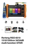 Rsrteng RSO-6510 Otdr 1310/1550NM 34/34DB Tvi/cvi/ahd/cvbs Opm Vfl Ols Tester New. Price: $699.99.