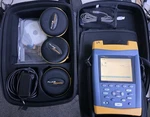 Fluke Optifiber OF-500 Otdr OFTM-5730 Single Mode Card, Launch, Case Used. Price: $1200.00.