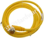 Turck Wsm 126-3M Actuator And Sensor Cordset Right Angle Male Used. Price: $74.55.