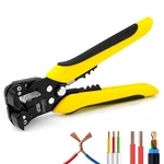 Dowell Automatic Wire Stripper 10-24 Awg, 3-IN-1 Multifunctional Tool Yellow New. Price: $22.02.