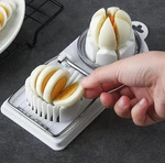 2-IN-1 Egg Cutter Stainless Steel Wire Slicer With Pp Base Kitchen Tool New. Price: $11.46.