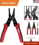Professional 8'' Wire Cutter Stripper With Ergonomic Handle Wgge Brand New. Price: $25.64.