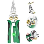 Seese 8-IN-1 Wire Stripper Pliers: Compact Portable Multi-function Green New. Price: $32.74.