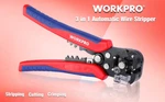Workpro 3-IN-1 Automatic Wire Stripper/cutter/ Crimper AWG10-24 8" Multi Pliers New. Price: $12.99.