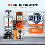 Automatic Wire Stripping Machine - Electric Motorized Cable Stripper For Scrap New. Price: $204.79.