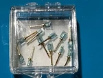 Tektronix SF502 Surefoot Probe Tip Blue Mil Set Of 12 For TAP1500 P6245 Etc New. Price: $30.00.