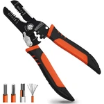 Xudyvco 5-IN-1 Wire Stripper Multi-tool 10-20AWG Cutter Crimper Electrician 7" New. Price: $9.68.