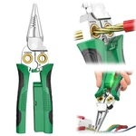 Gado Pro 8-IN-1 Wire Stripper/cutter With Voltage Tester & Dual Alarms Green New. Price: $24.64.
