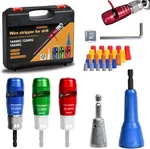 Luckyway Wire Stripper For Drill With Professional 3 Pcs 10-14AWG, Colorful New. Price: $38.97.