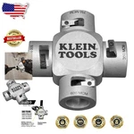 Klein Tools 21050 Mcm Cable Stripper 750-350 Aluminum Robust Professional New. Price: $124.42.