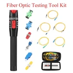 12PCS Fiber Optic Cable Test Kit, Ftth Pen With 5 Patch Cords New. Price: $31.19.