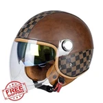 Quickool Dual Visor 3/4 Motorcycle Helmet Dot Women Retro New. Price: $129.99.
