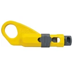 Klein Tools VDV110-095 Coax Cable Radial Stripper One Size, Yellow/gray New. Price: $29.71.