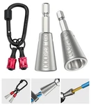 Katerk 2 Pcs Wire Twister Tool For Drill With Bit Holder Keychain 1/4 Fast... New. Price: $26.37.